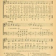 Write: Devotionals, Out of the Dust, I Surrender All