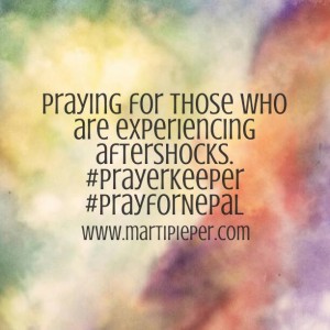 Aftershock Prayer